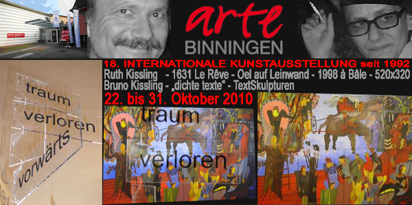 Ruth Kissling und Bruno Kissling arte Binningen 2010